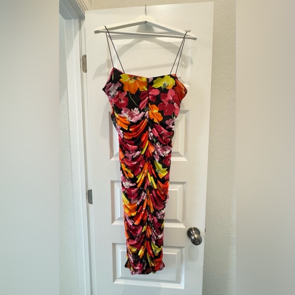 B Darlin Floral, Bodycon Party Dress - Picture 2 of 6